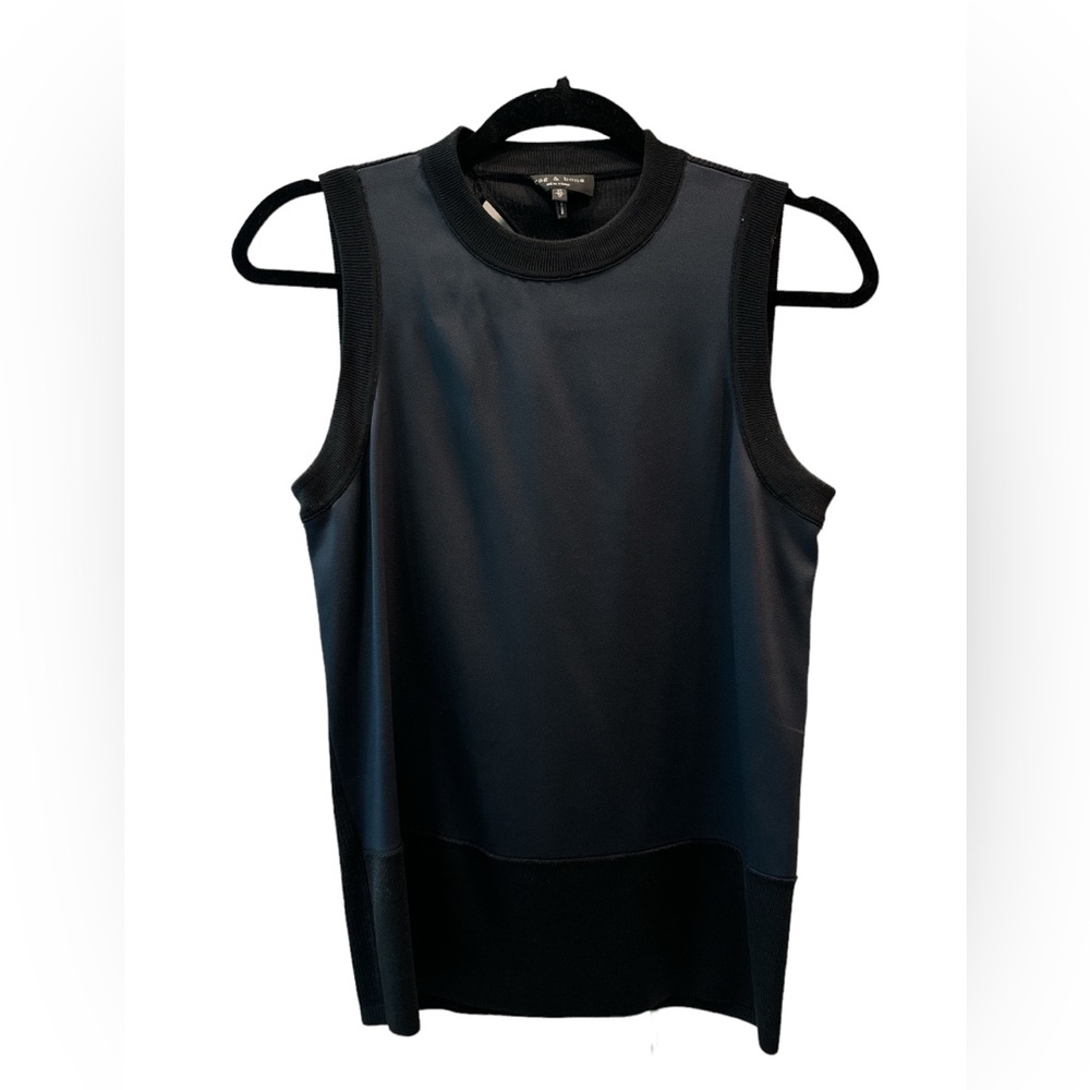 Rag & Bone navy and black sleeveless top